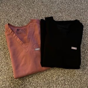 figs scrub tops
